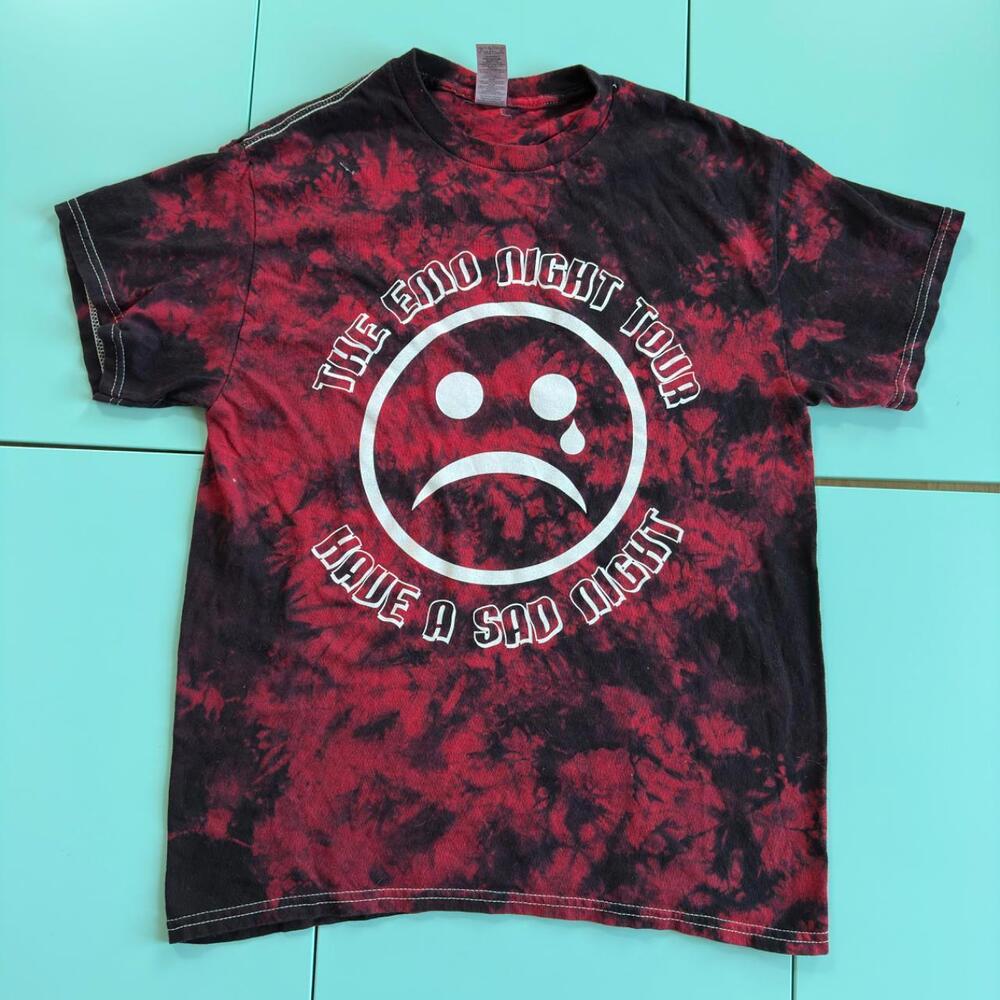 Emo Night Tour Shirt Have a Sad Night T-shirt Medium
